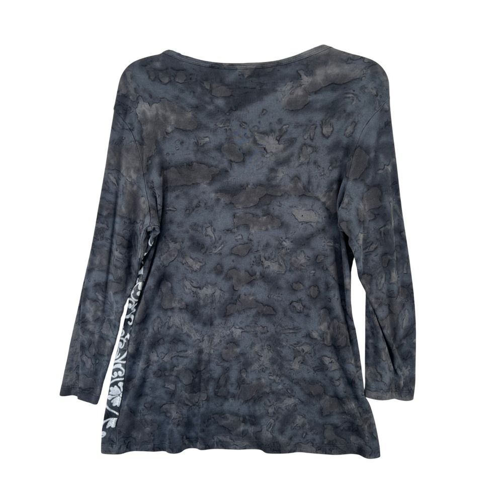Tryst by Matthew Burnout Filigree Top Size L Goth Grunge Alternative Edgy USA - Picture 2 of 6
